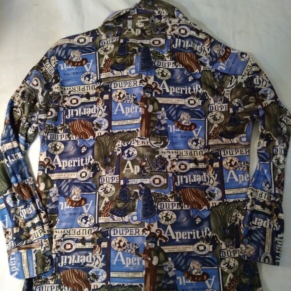 Vintage Lade Winn French Wine Vineyard Shirt - Picture 7 of 8
